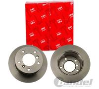 2X TRW BREMSSCHEIBEN 272mm VOLL HINTEN PASSEND FÜR MERCEDES-BENZ G-KLASSE