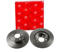 2x Trw Bremsscheiben 276mm Belüftet Vorne Passend Für Mercedes-benz V-klasse Bremsscheibe: A.b.s.: 16887 Abakus: 23103037 Abakus: 231030372 Aisin: