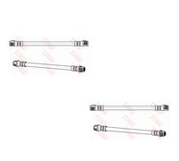 2x TRW Bremsschlauch Hinterachse beidseitig für Peugeot 207 CC WD_ 208 CA_ CC_