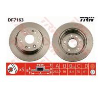 2x TRW Scheibenbremse hinten 26181731