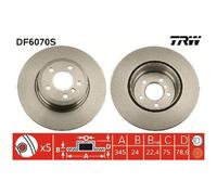 2x TRW Scheibenbremse hinten 26188019