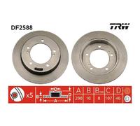 2x TRW Scheibenbremse vorne 26186078