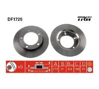 2x TRW Scheibenbremse vorne 26186634