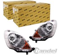 2x TYC H4 HAUPTSCHEINWERFER RECHTS+LINKS für NISSAN NOTE E11 06-08 MIT LWR