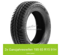 2x Tyfoon 4Season 3PMSF 195/65 R15 91H Ganzjahresreifen | 83933