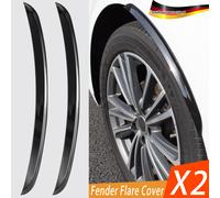 2x Universal Gummi Radlauf Verbreiterung Schutzleisten Kotflügel Zierleiste~