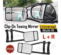 2x Universal Wohnwagenspiegel Caravanspiegel Zusatzspiegel für Wohnwagen LKW Bus