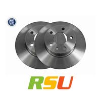 2x Vaico Bremsscheibe Q+, Erstausrüsterqualität V24-40005 Höhe 50,5 mm