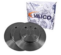 2x Vaico Bremsscheiben 240mm Voll Hinten Passend Für Opel Combo Corsa Tigra V4 Bremsscheibe: A.b.s.: 17149 Abakus: 23104144 Abakus: 231041442 Ack