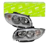 2x VALEO H7 HALOGEN Hauptscheinwerfer für BMW 1er E87 09.2004-02.2007 vorne