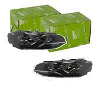 2x VALEO H7 HALOGEN SCHEINWERFER passend für VW POLO LINKS+RECHTS