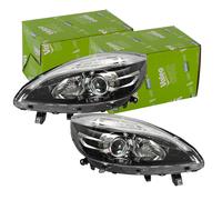 2x Valeo Halogen Scheinwerfer Links+rechts Passend Für Renault Grand Scénic Hauptscheinwerfer: Abakus: 5511195lldem2 Alkar: 2771220 Diederichs: 446
