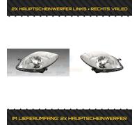 2X VALEO HAUPTSCHEINWERFER LINKS + RECHTS FÜR DAIHATSU - TOYOTA