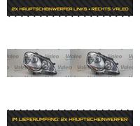 2X VALEO HAUPTSCHEINWERFER LINKS + RECHTS FÜR VW POLO IV 9N_, 9A_ 1.9 TDI