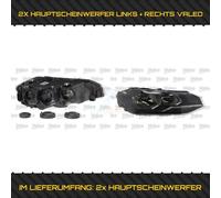 2X VALEO HAUPTSCHEINWERFER LINKS + RECHTS FÜR VW POLO VI AW1, BZ1, AE1 1.0 TSI