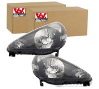 2x VAN WEZEL H4 SCHEINWERFER SET LINKS+RECHTS passend für HONDA JAZZ