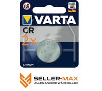 2x Varta Batterie für Autoschlüssel SEAT LEON 5F Bj 2012-2018 Skoda Octavia 3 5E