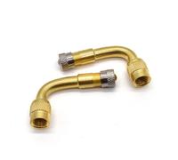 Ventil Verlängerung 90 Grad Reifenventil Adapter Winkel Ventil für LKW Bus Auto