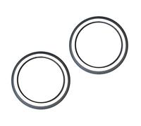 2x Weißwand Reifen 2.25-19 passend für Zündapp Bergsteiger, Simson SR2 - 2 1/4 x 19 Mopedreifen (wie 2.25-19, 2.25x19, 2.25/19, 2.25 19, 2 1/4-19, 2 1/4x19)