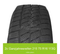 2x Westlake All Season Master SW-613 Allwetterreifen 215/75 R16 113Q | 36058