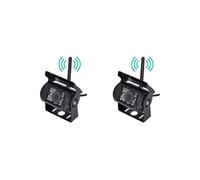 2X WiFi-Rückfahrkamera für Auto, LKW, Wohnmobil, Anhänger, Kabellose Videoüberwachung für IOS und Android