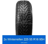 2x Winterreifen 225/55 R16 95H Taurus Winter 3PMSF | 97685