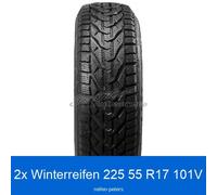2x Winterreifen 225/55 R17 101V Kormoran Snow 3PMSF XL | 14894