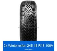 2x Winterreifen Kleber Krisalp HP-3 3PMSF XL 245/45 R18 100V | 32420