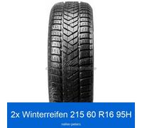 2x Winterreifen Pirelli Winter SottoZero 3 Notlauf-Seal 215/60 R16 95H | 60131