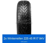 2x Winterreifen Riken Snow 3PMSF XL 225/45 R17 94V | 80458