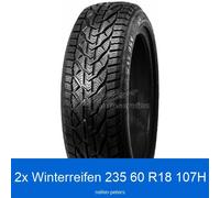 2x Winterreifen Riken SUV Snow 3PMSF XL 235/60 R18 107H | 42261
