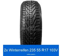 2x Winterreifen Taurus Winter 3PMSF XL 235/55 R17 103V | 9957