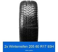 2x Winterreifen Vredestein WinTrac Pro 3PMSF 205/60 R17 93H | 71261