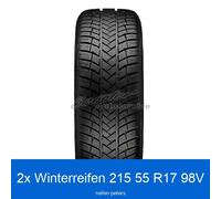 2x Winterreifen Vredestein WinTrac Pro Plus 3PMSF MFS XL 215/55 R17 98V | 26946
