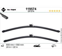 2x Wischblatt DAS ORIGINAL SET SWF 119574/2x für MERCEDES KLASSE W213 Model S213