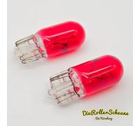 2x WY5W 12V 5W T10 Sockel W2,1x9,5d Motorrad Roller Blinkerbirnen Orange (9186)