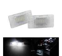 2x Xenon Weiss LED Kofferraum Beleuchtung für BMW 5er E39 97+,6er E63/E64/M6 04+
