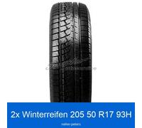 2x Zeetex WH-1000 3PMSF XL Winterreifen 205/50 R17 93H | 85032