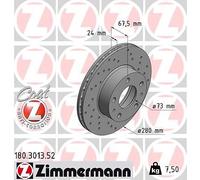 180.3013.52 Bremsscheibe SPORT Z