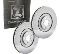 ZIMMERMANN Bremsscheibe COAT Z 600321520 Vorderachse belüftet 310mm 25mm für VAG