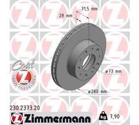 Zimmermann | Bremsscheibe | 230.2373.20