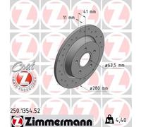 Bremsscheibe ZIMMERMANN 250.1354.52