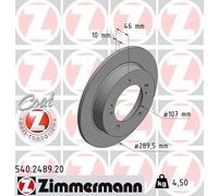 Zimmermann | Bremsscheibe | 540.2489.20