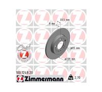 Bremsscheibe COAT Z 100.1248.20