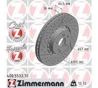 400.5503.70 Bremsscheibe FORMULA Z