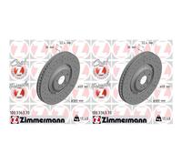 ZIMMERMANN Bremsscheibe FORMULA Z COAT Z 100.3363.70