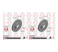 Zimmermann | Bremsscheibe | 320.3803.52