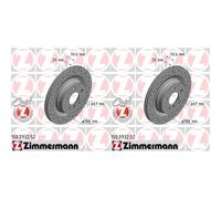 Bremsscheibe ZIMMERMANN 150.2932.52