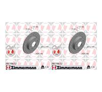 Zimmermann | Bremsscheibe | 280.3186.52