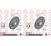 Zimmermann | Bremsscheibe | 370.3080.52